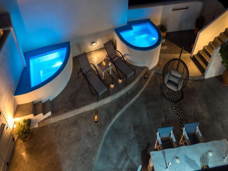 Nereids Villa Santorini Megalochori  Dış mekan fotoğraf
