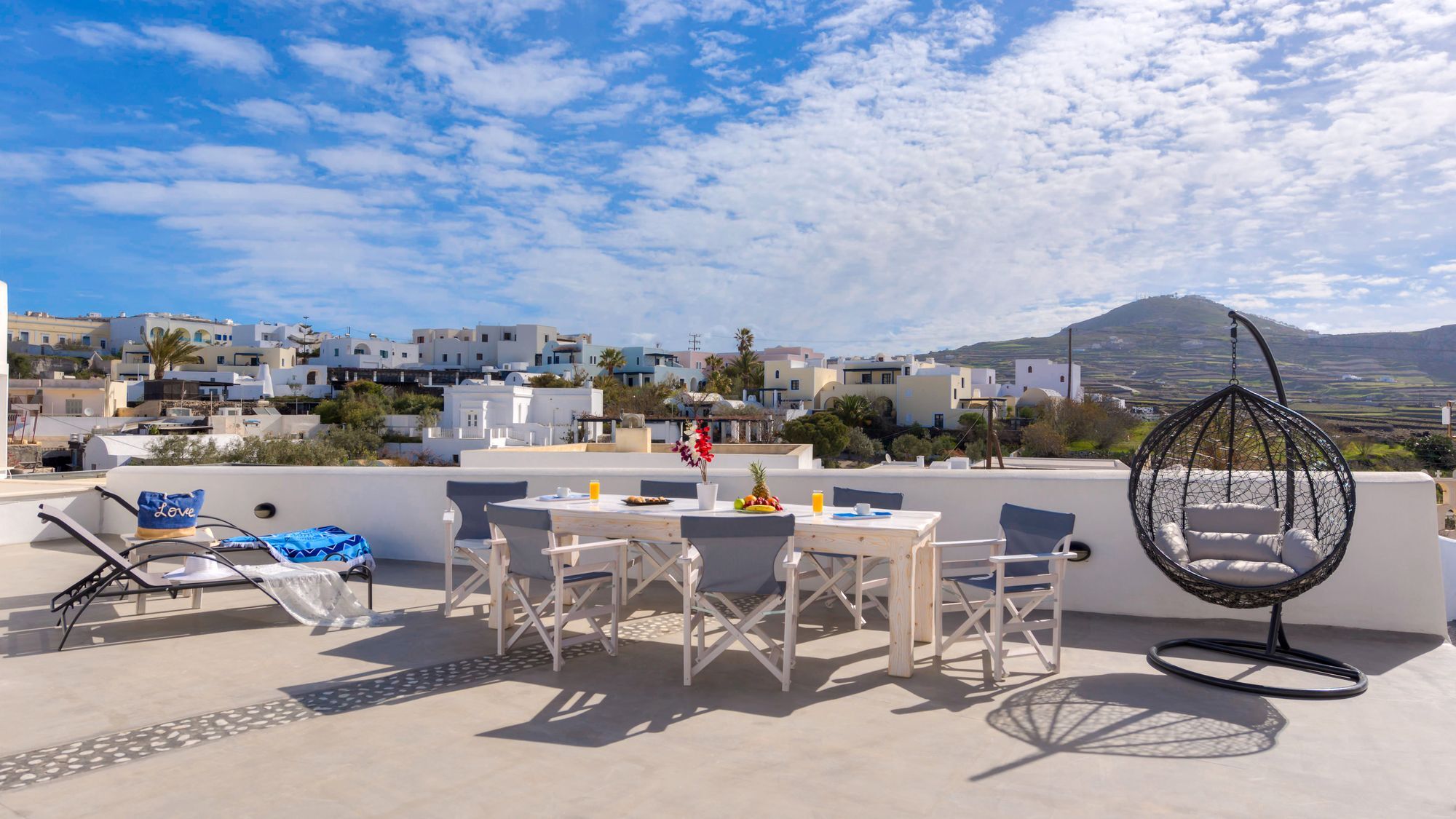 Nereids Villa Santorini Megalochori  Dış mekan fotoğraf