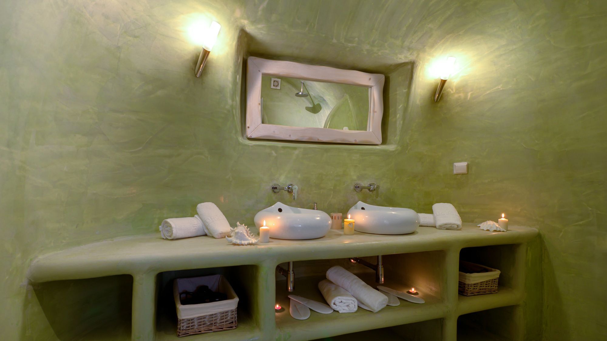 Nereids Villa Santorini Megalochori  Dış mekan fotoğraf