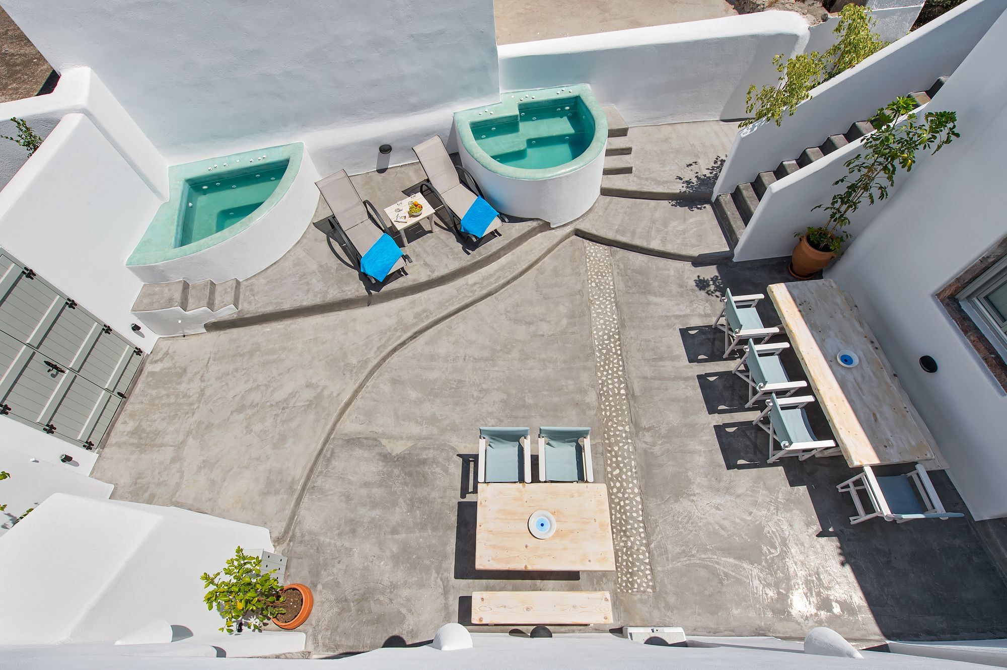 Nereids Villa Santorini Megalochori  Dış mekan fotoğraf