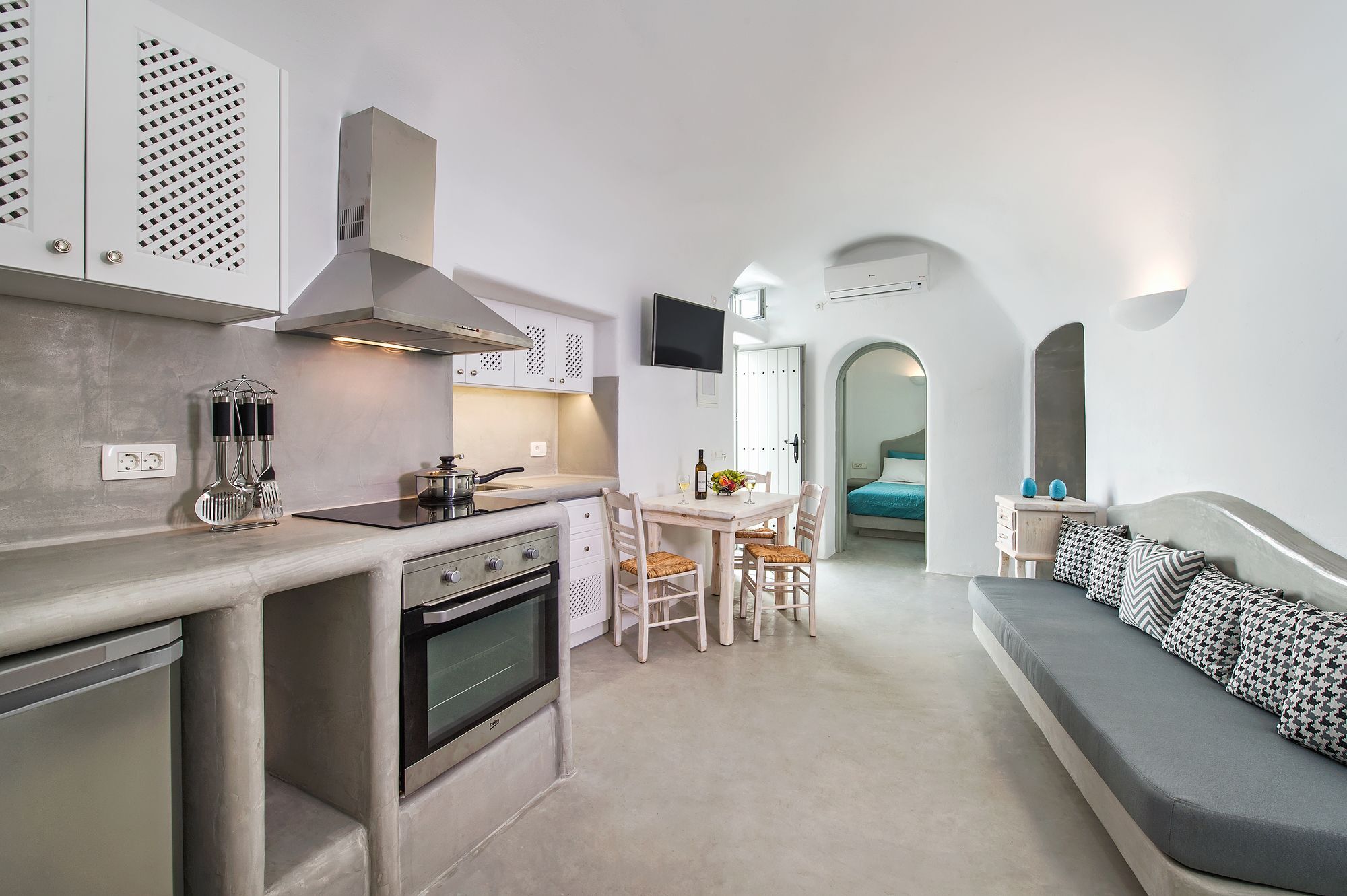 Nereids Villa Santorini Megalochori  Dış mekan fotoğraf