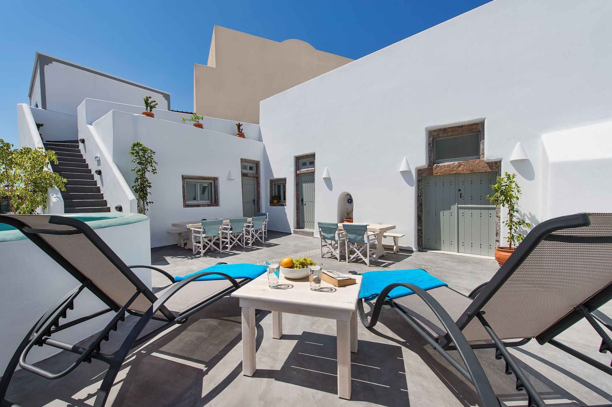 Nereids Villa Santorini Megalochori  Dış mekan fotoğraf